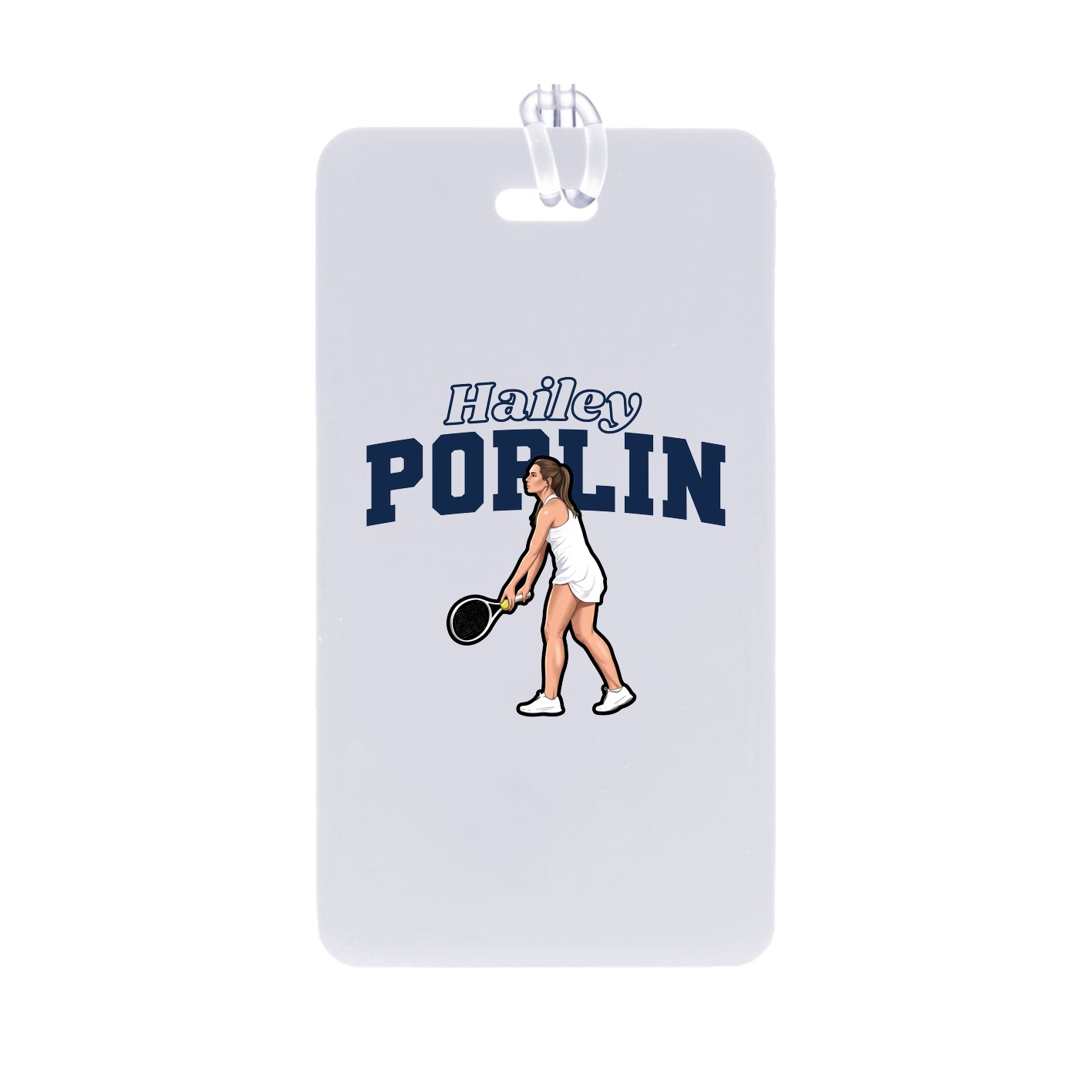 Bag Tag — Name Arch in Classic