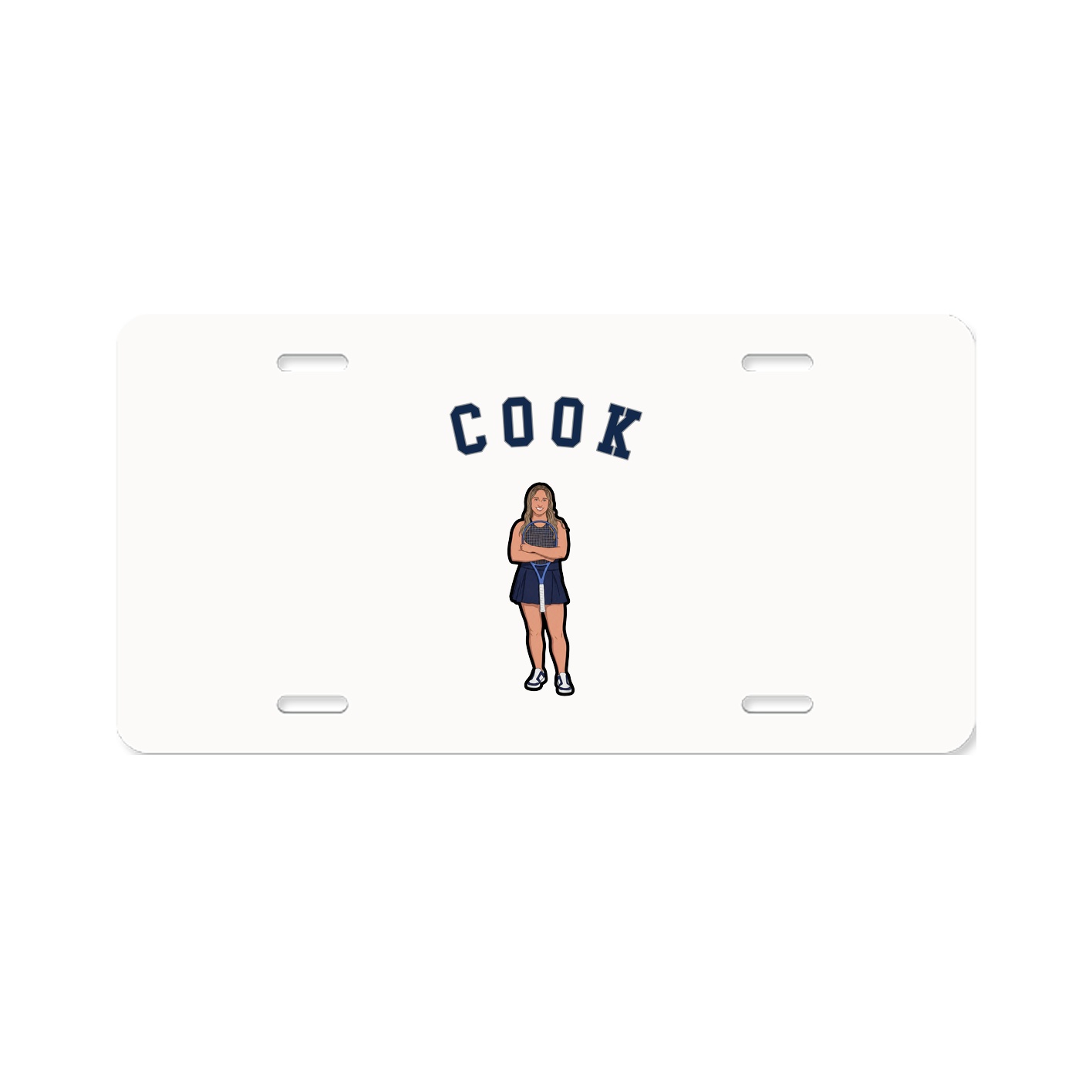 License Plate — Shirsey Arch in Classic