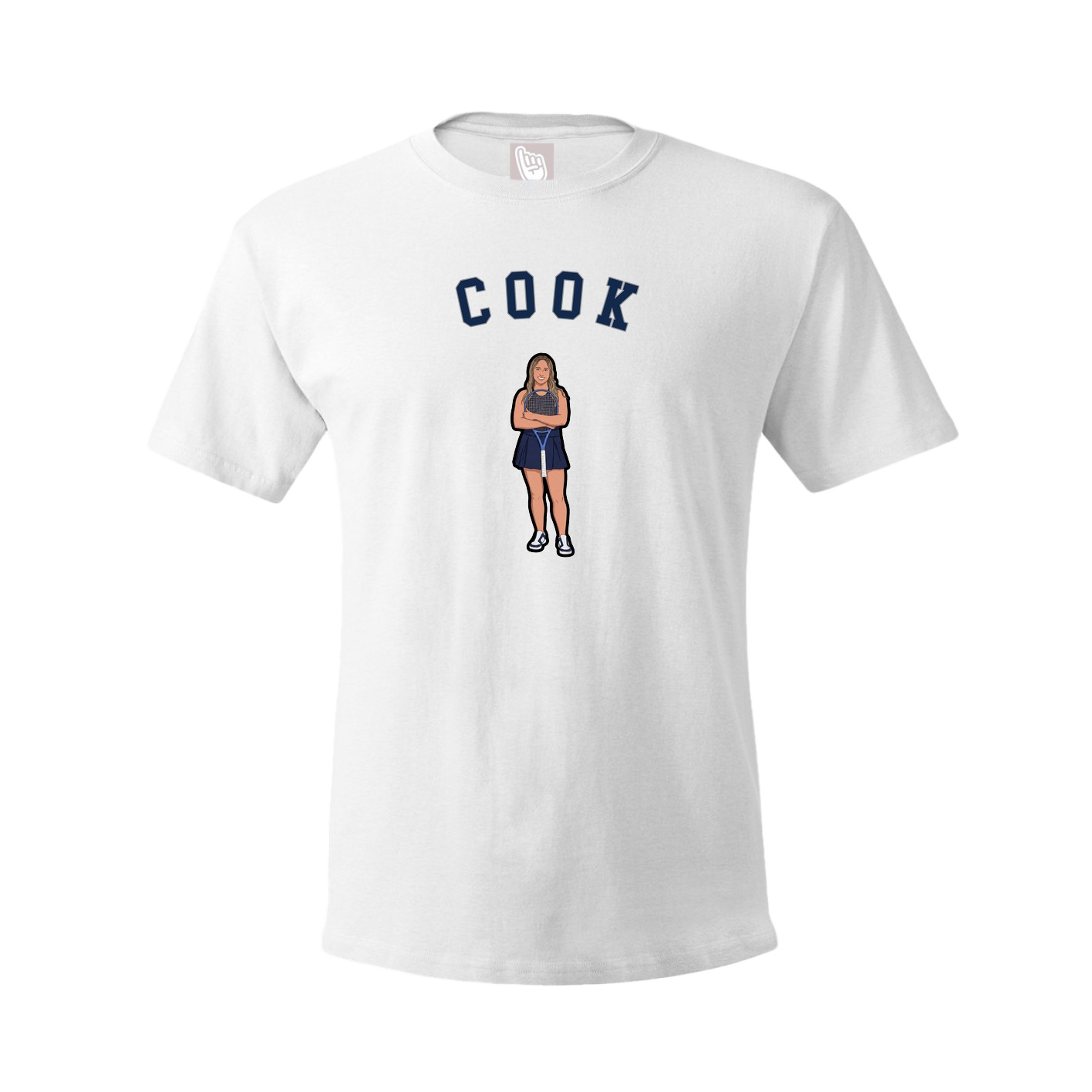Tee — Shirsey Arch in White
