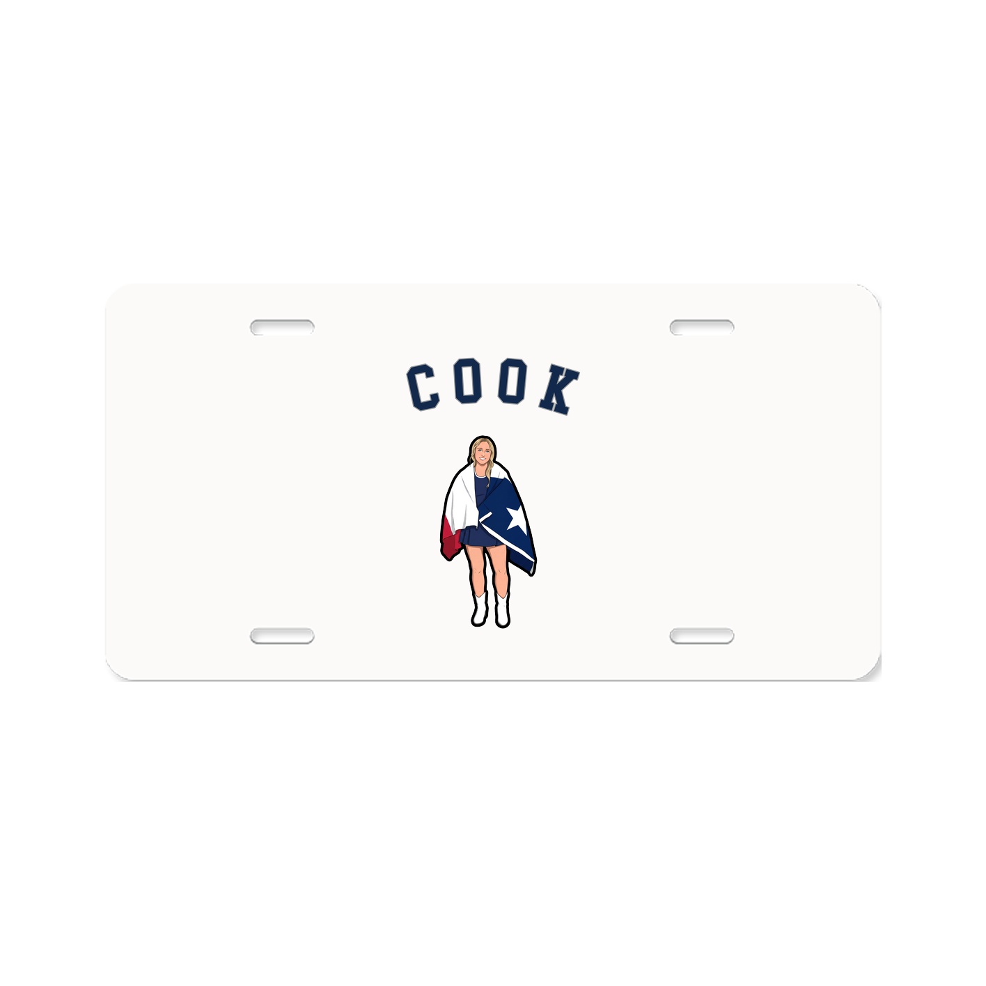 License Plate — Shirsey Arch in Classic