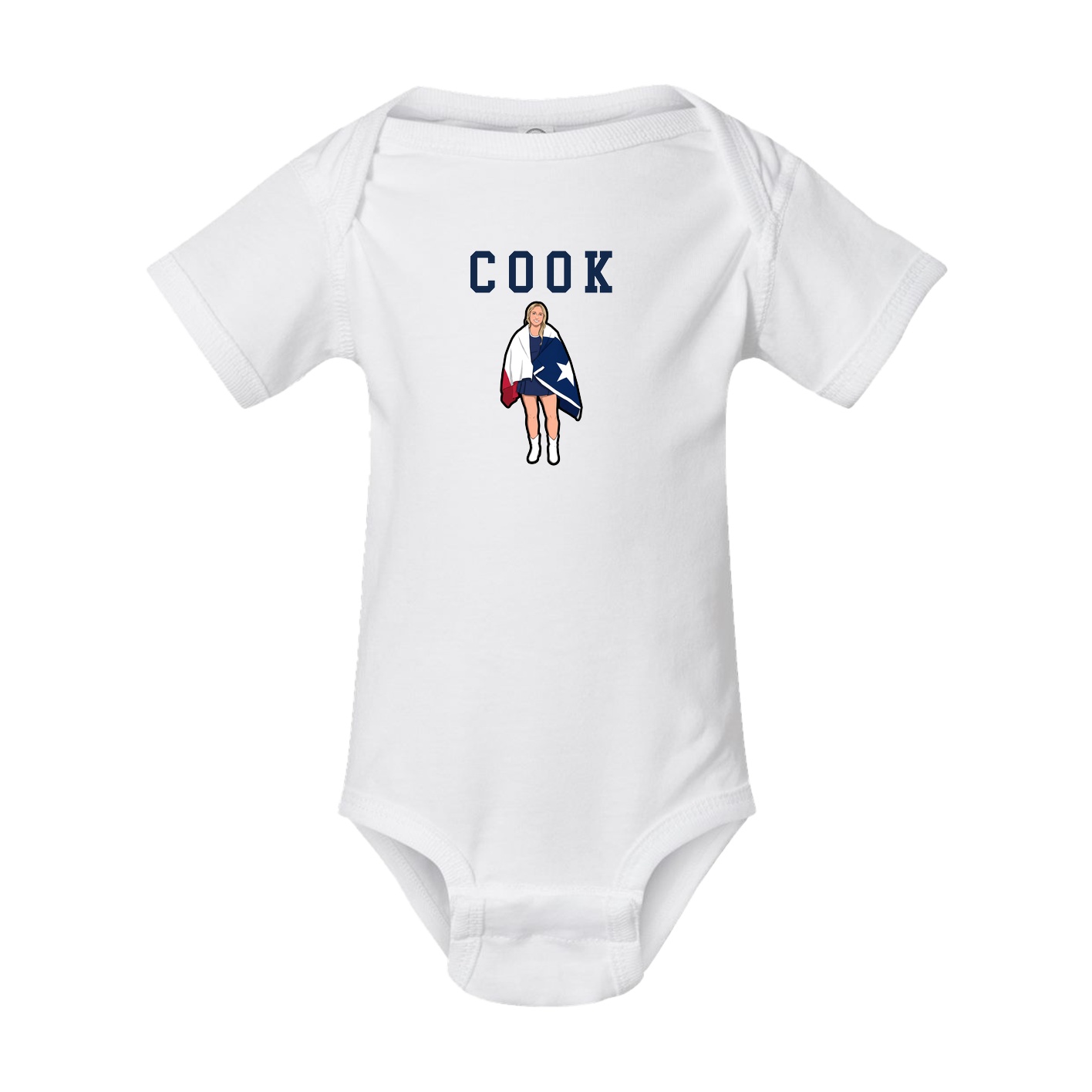 Baby Onesie — Shirsey in White