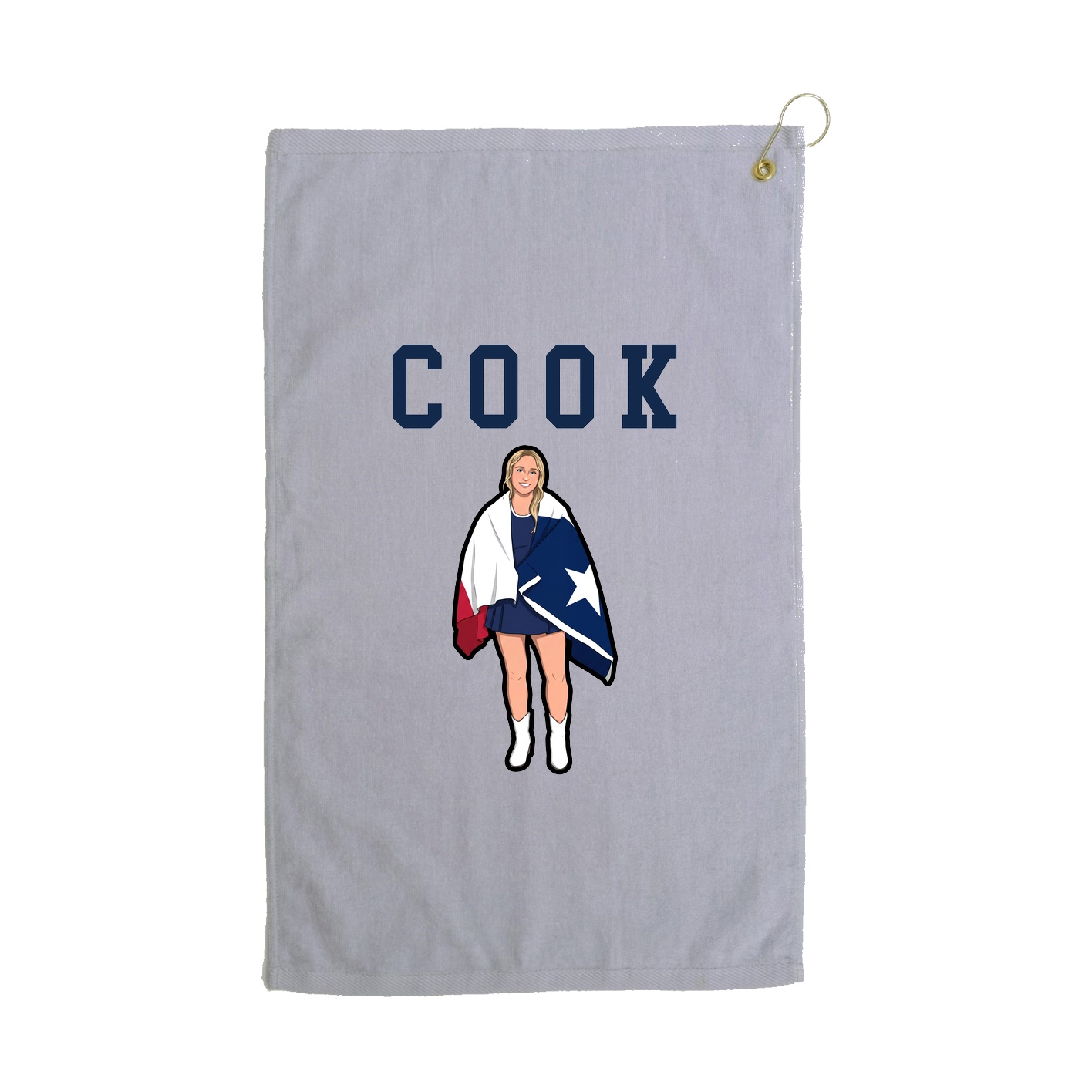 Golf Towel — Shirsey in Grey
