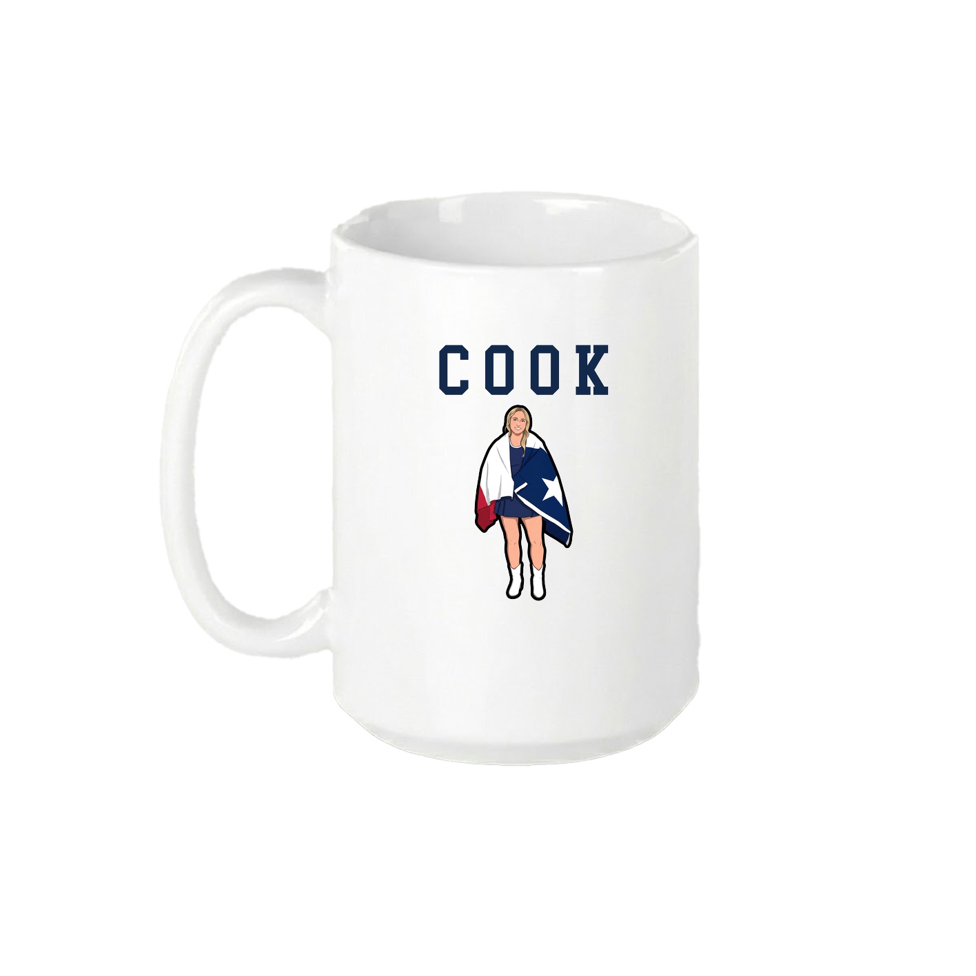 15oz Coffee Mug — Shirsey in White