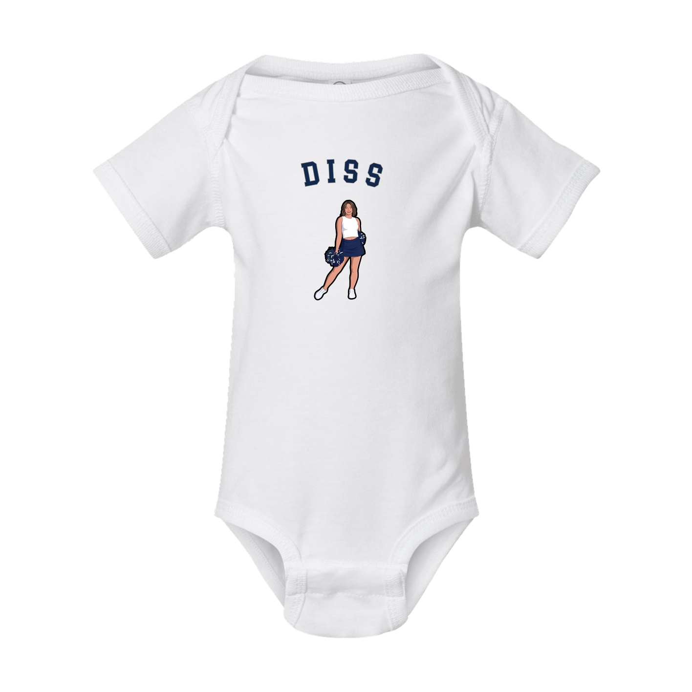 Baby Onesie — Shirsey Arch in White