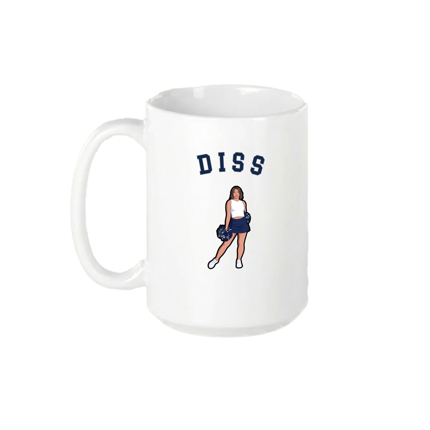 15oz Coffee Mug — Shirsey Arch in White