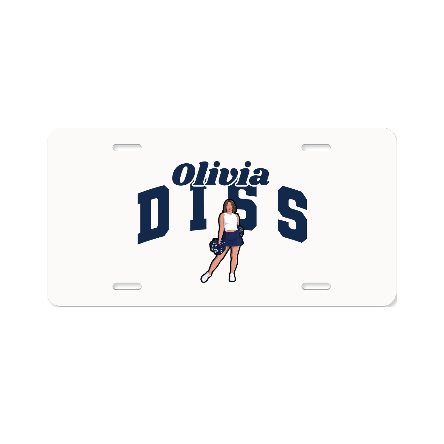 License Plate — Signature Arch in Classic