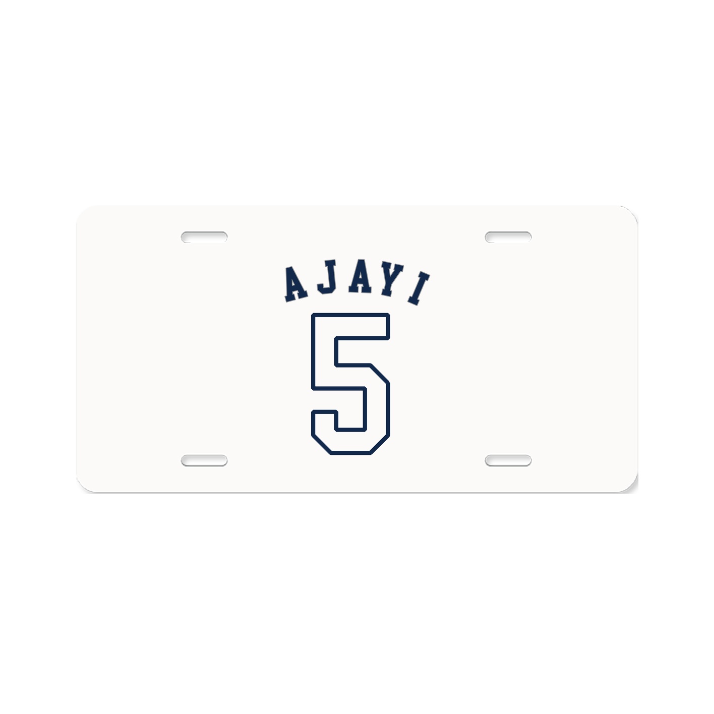 License Plate — Shirsey Arch in Classic