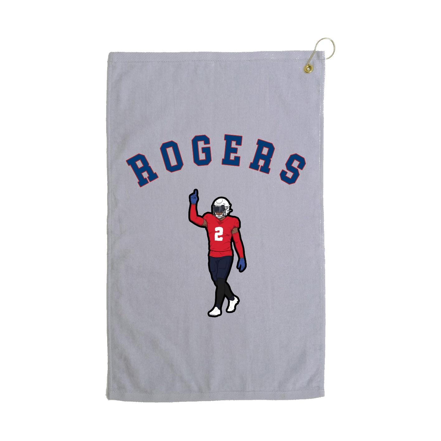Golf Towel — Shirsey Arch in Grey