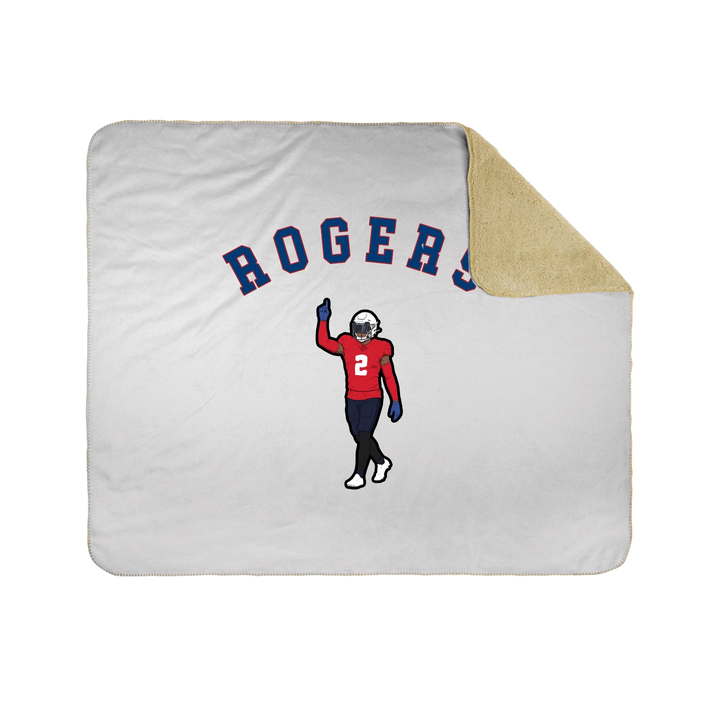 Throw Blanket — Shirsey Arch in White