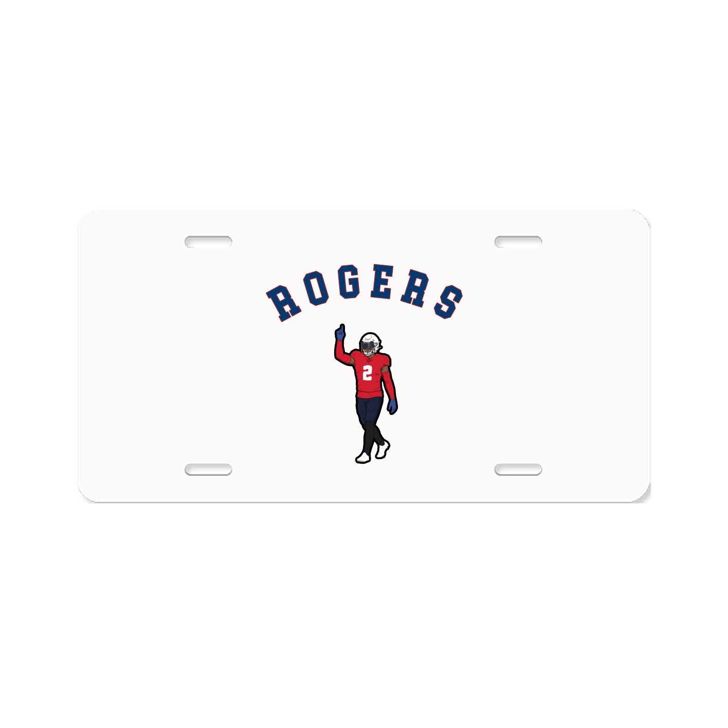License Plate — Shirsey Arch in Classic