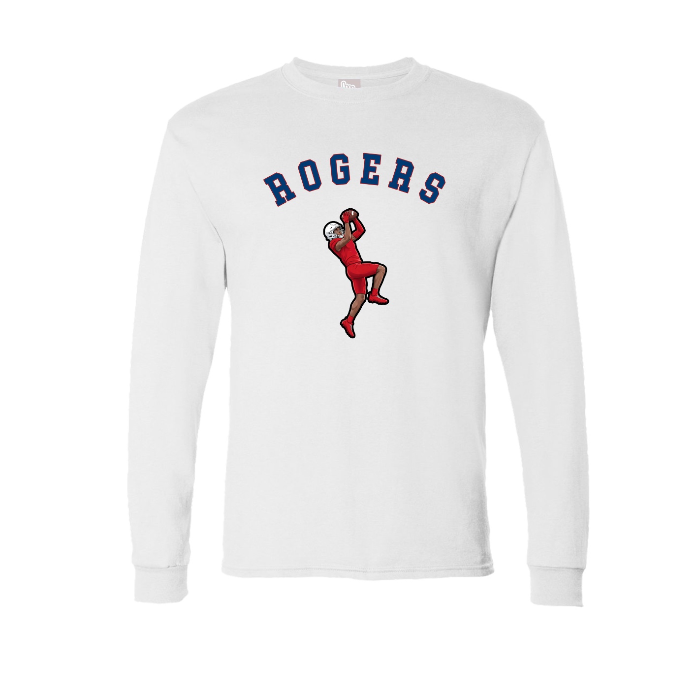 Long Sleeve Tee — Shirsey Arch in White
