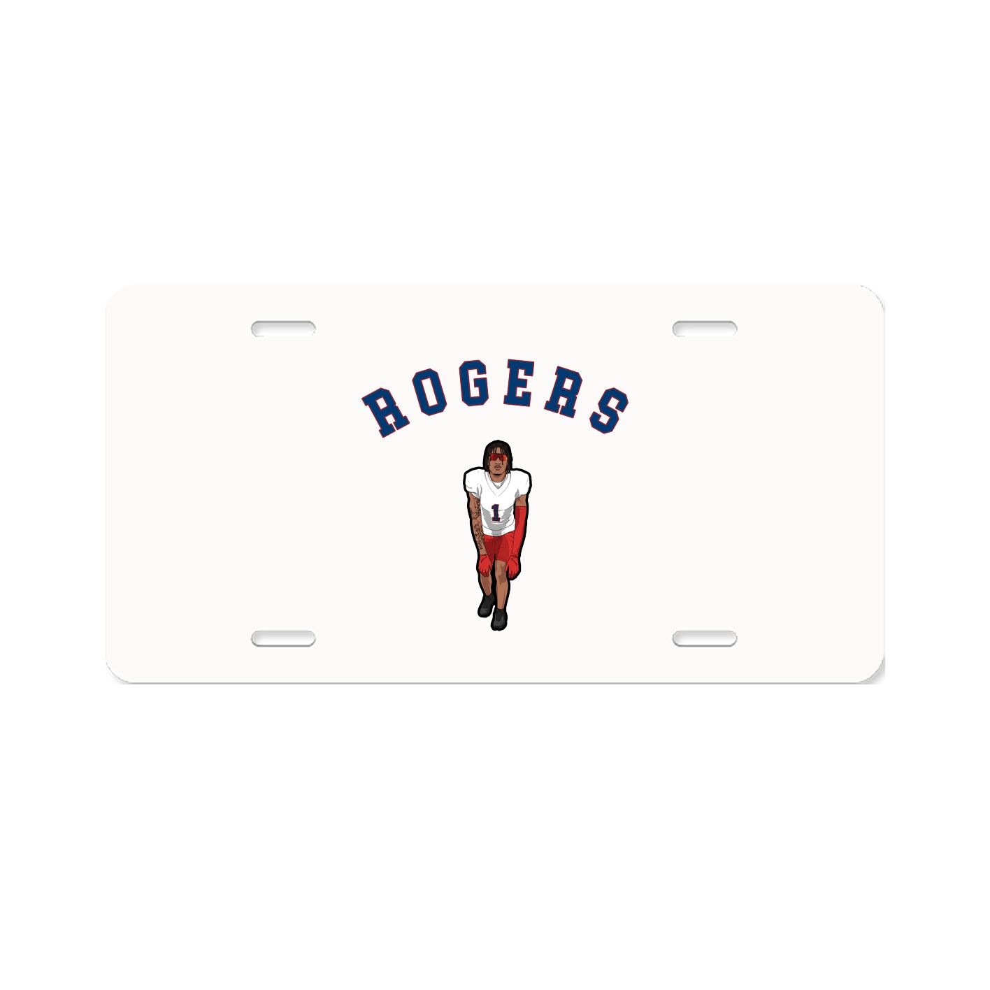 License Plate — Shirsey Arch in Classic