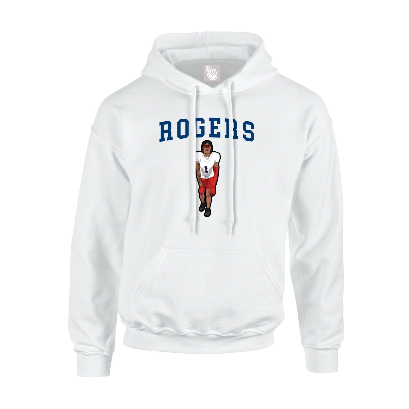 Youth Hoodie — Shirsey in White