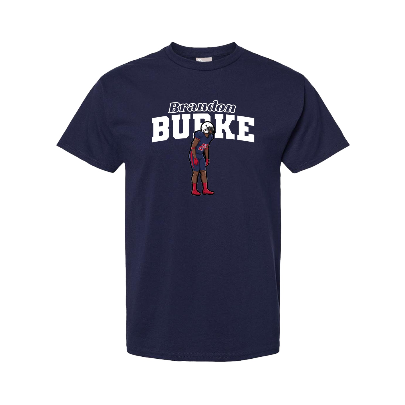 Tee — Name Arch in Navy