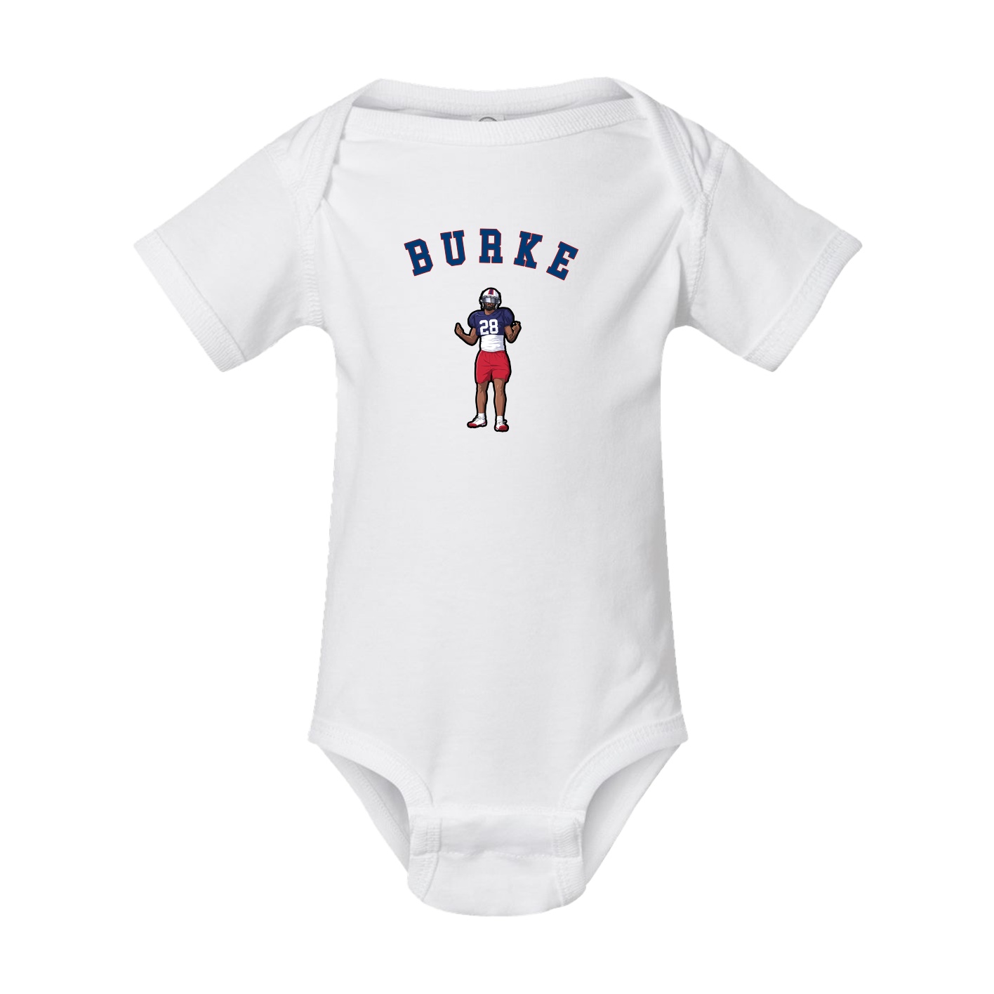 Baby Onesie — Shirsey Arch in White