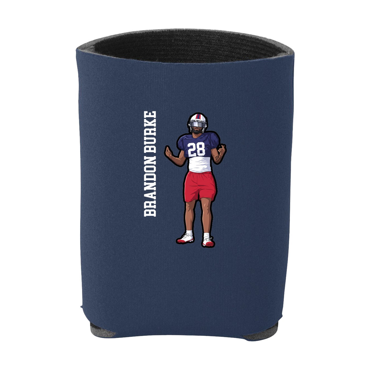 Can Holder — Name Vertical in Navy