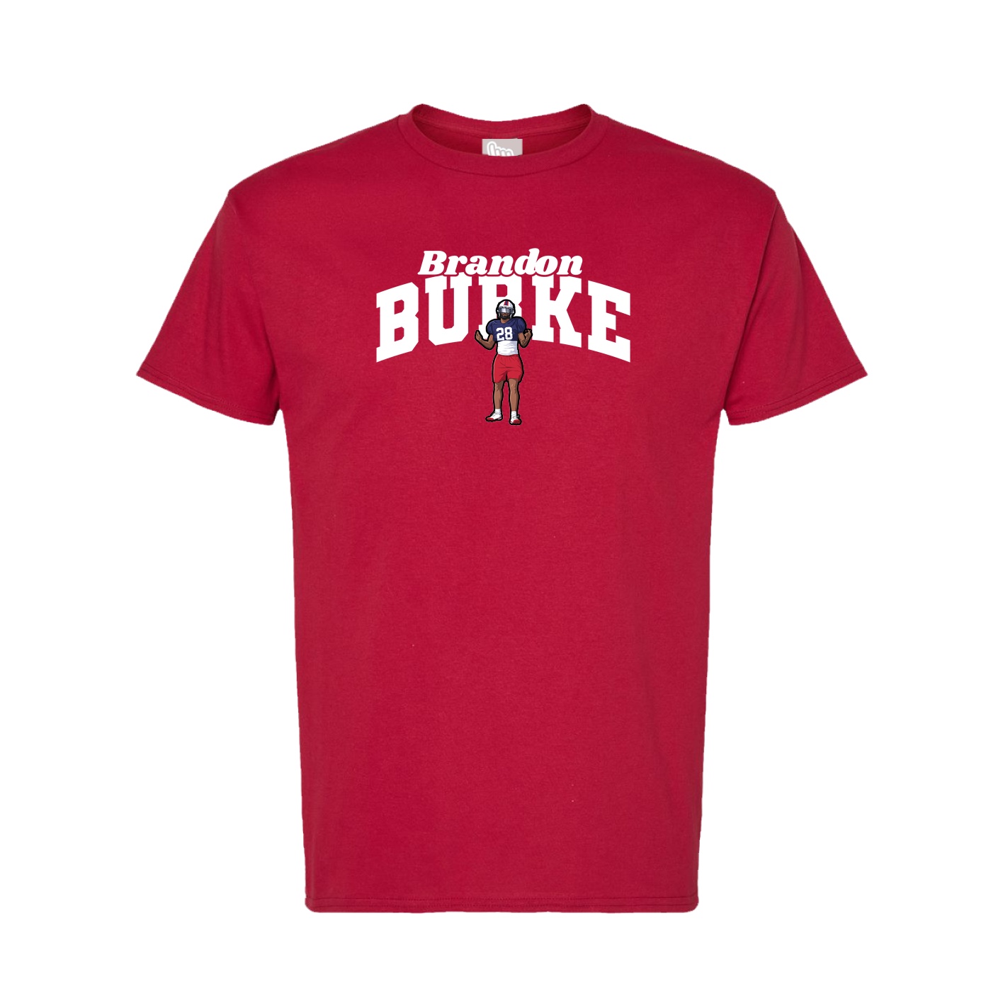 Tee — Signature Arch in Crimson