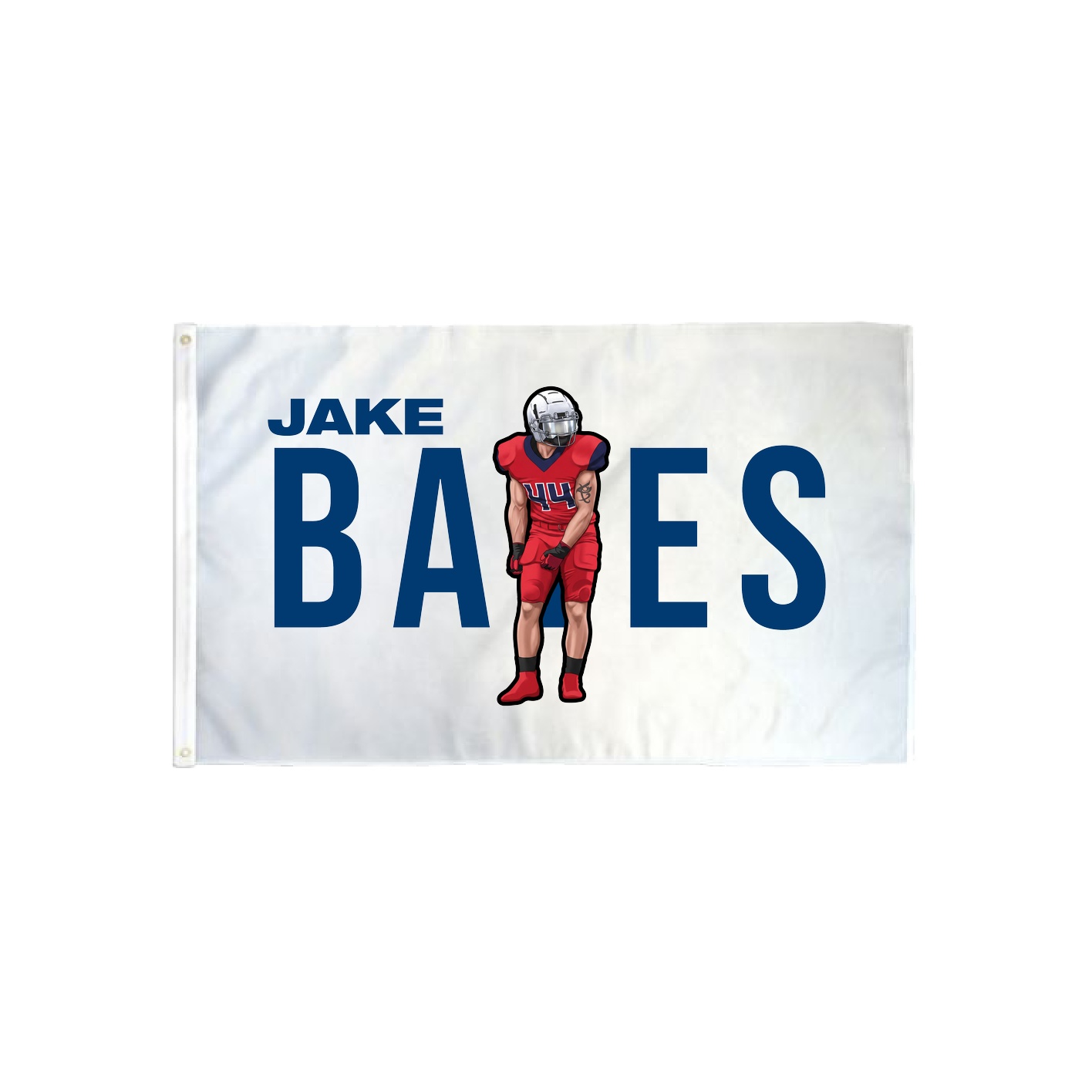 3x5 Flag — Player Name in Classic