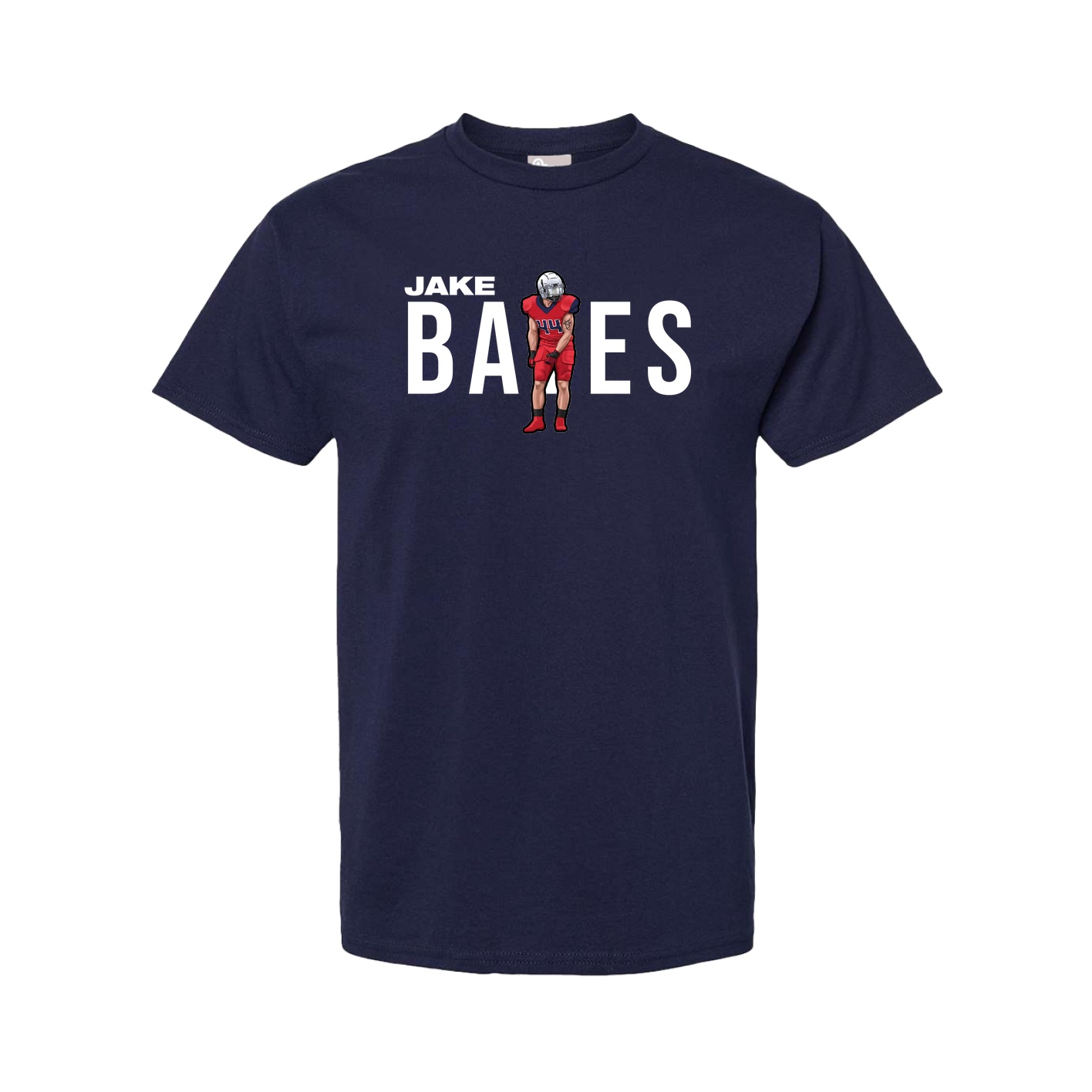 Youth Tee — Player Name in Navy