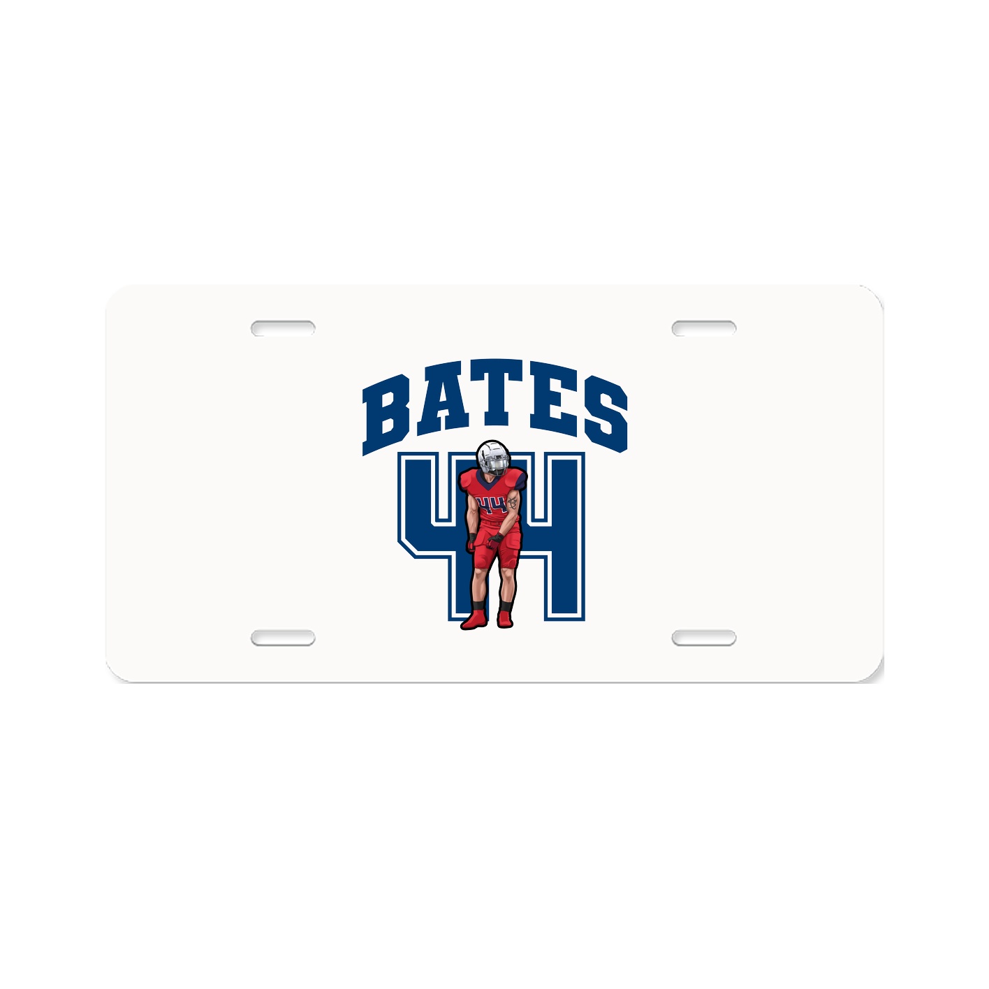 License Plate — Number in Classic