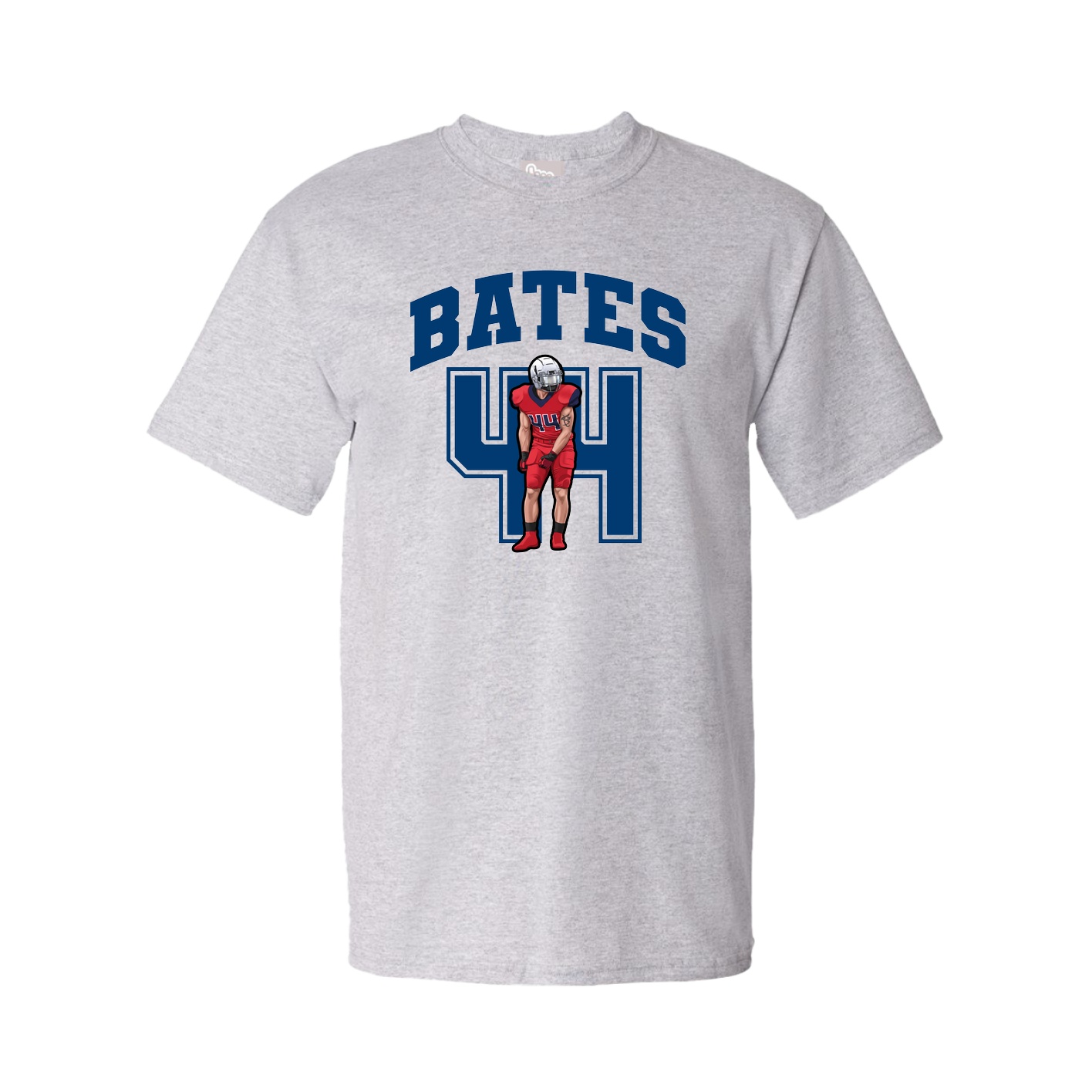 Youth Tee — Number in Grey