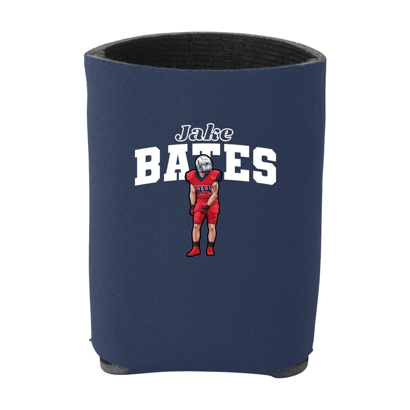 Can Holder — Name Arch in Navy