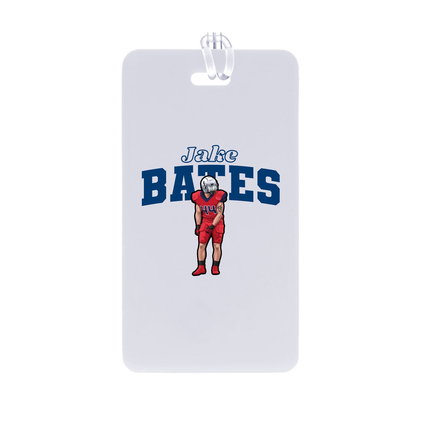 Bag Tag — Name Arch in Classic