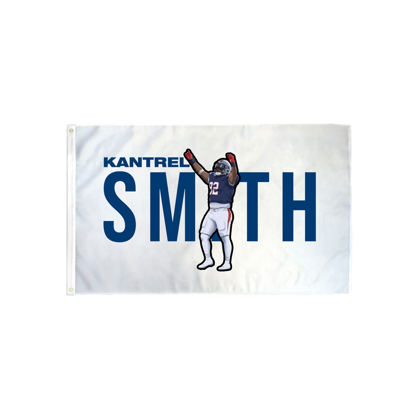 3x5 Flag — Player Name in Classic