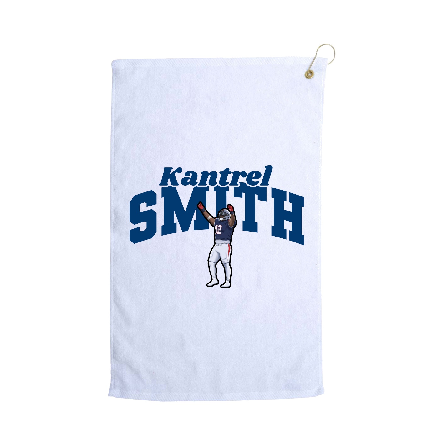 Golf Towel — Signature Arch in White