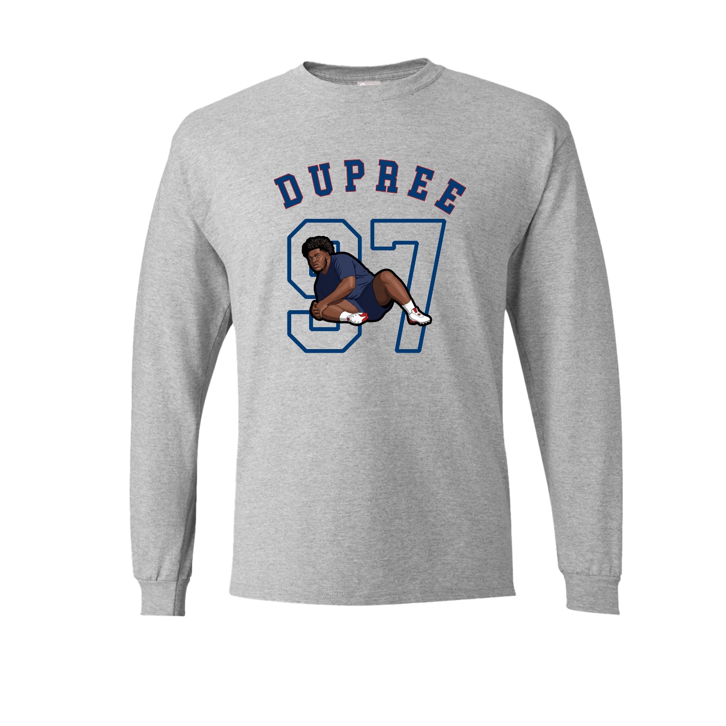 Long Sleeve Tee — Shirsey Arch in Grey