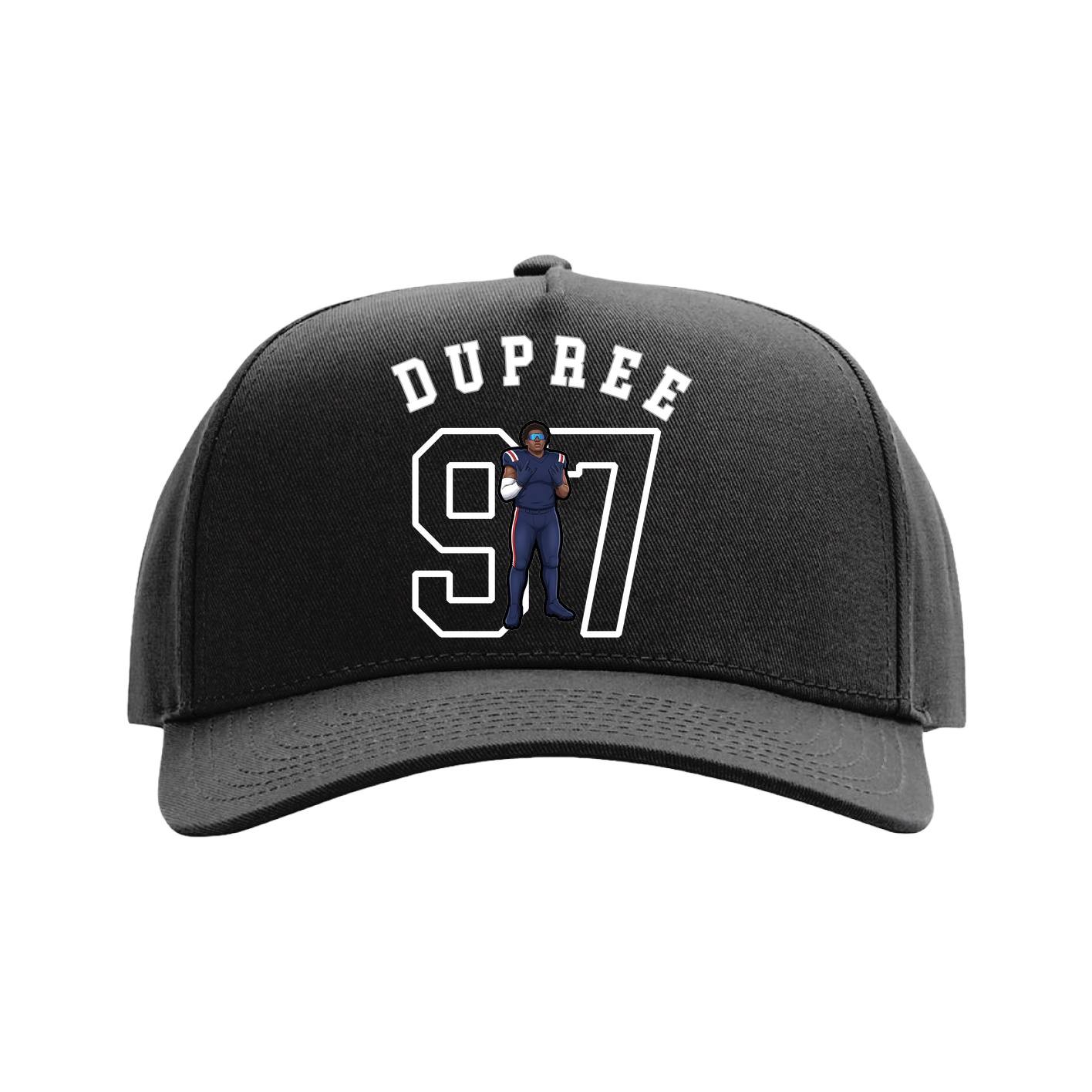 Full Fabric Five-Panel Champ Cap