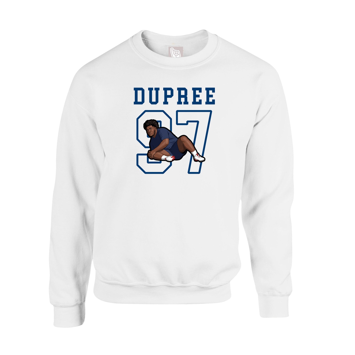 Fleece Crew — Shirsey in White
