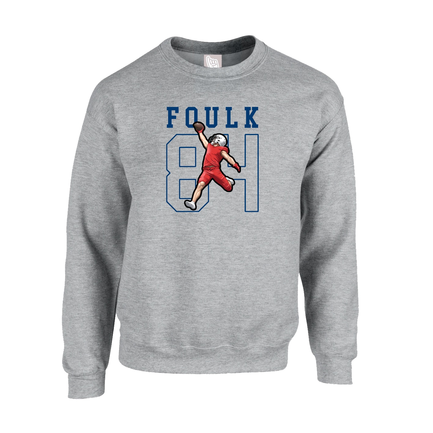Fleece Crew — Shirsey in Grey