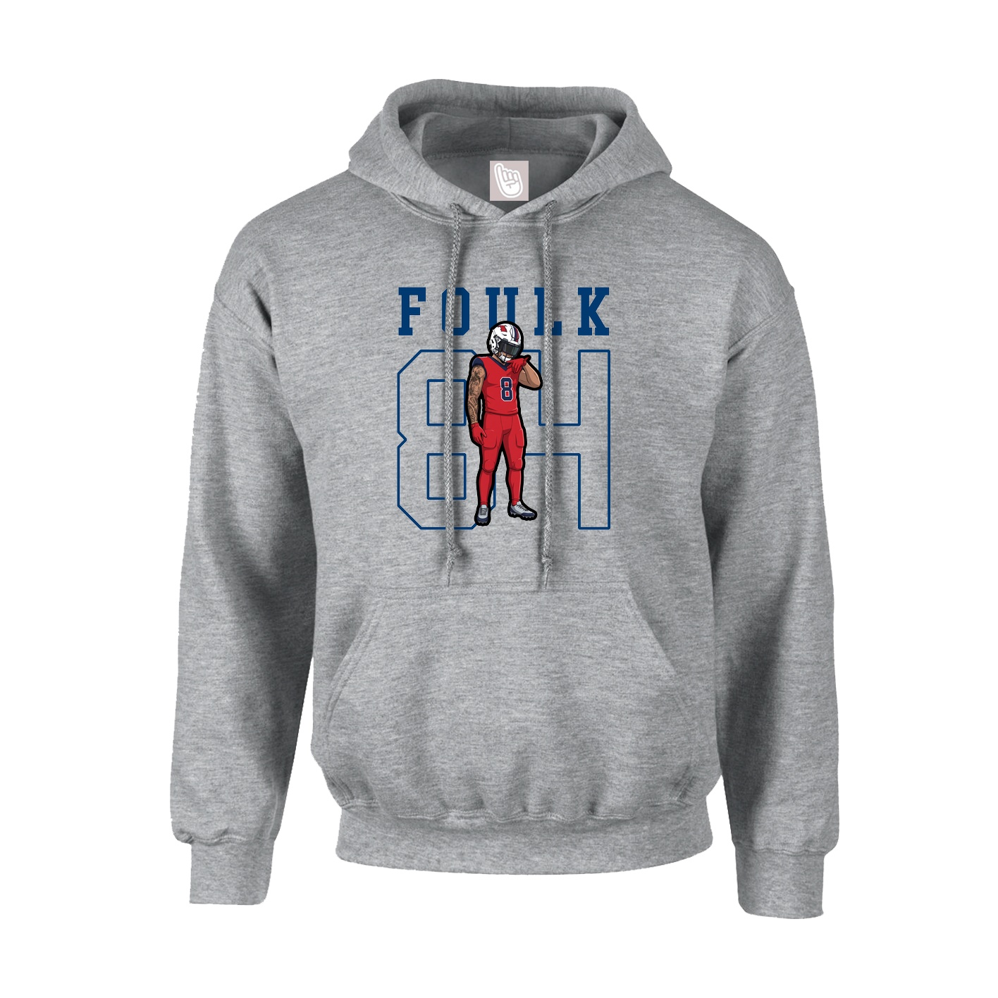 Hoodie — Shirsey in Grey