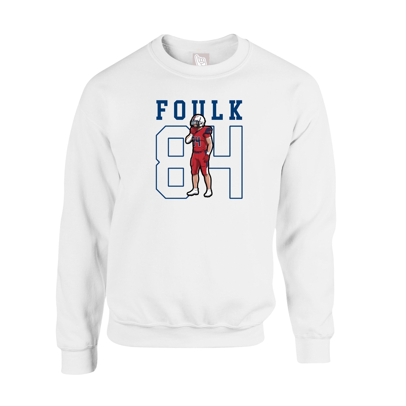 Fleece Crew — Shirsey in White