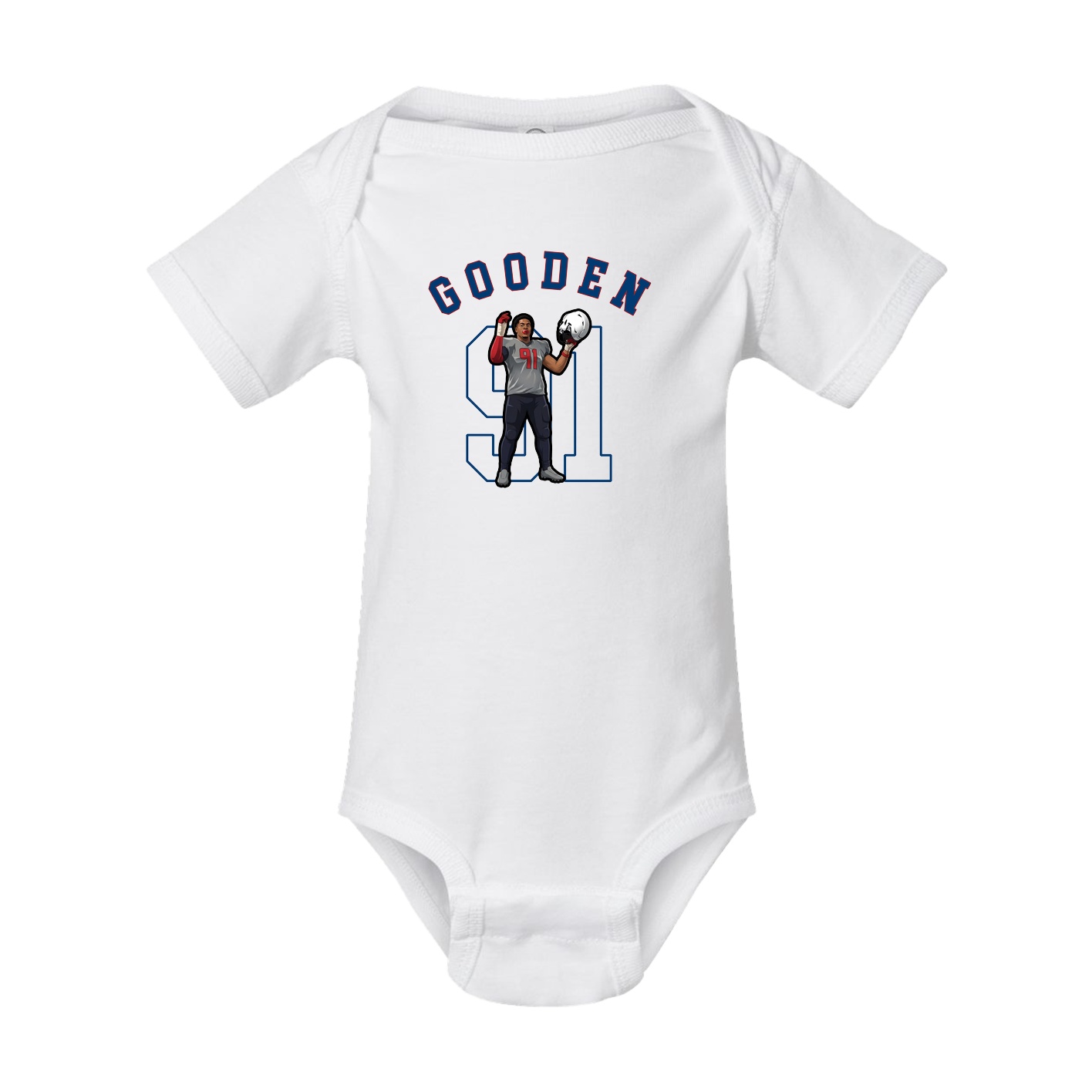Baby Onesie — Shirsey Arch in White