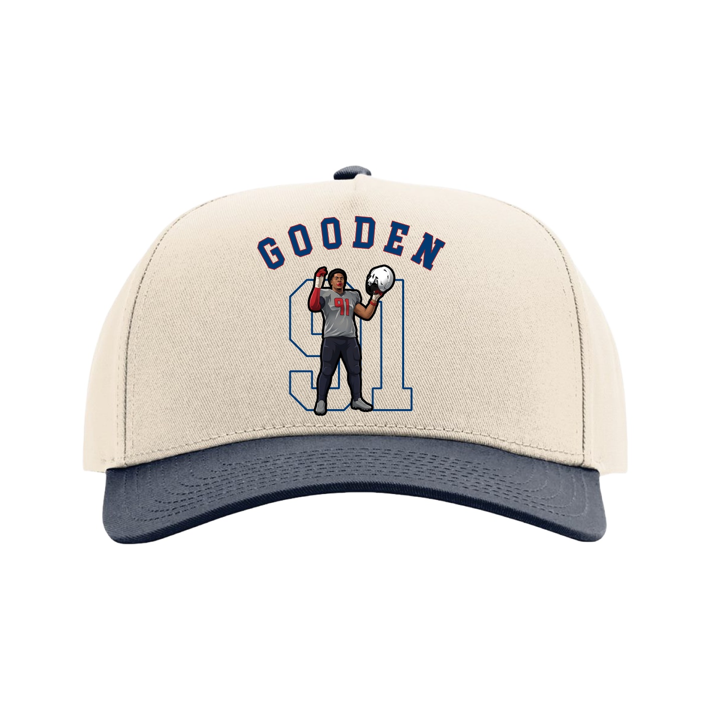 Full Fabric Five-Panel Champ Cap