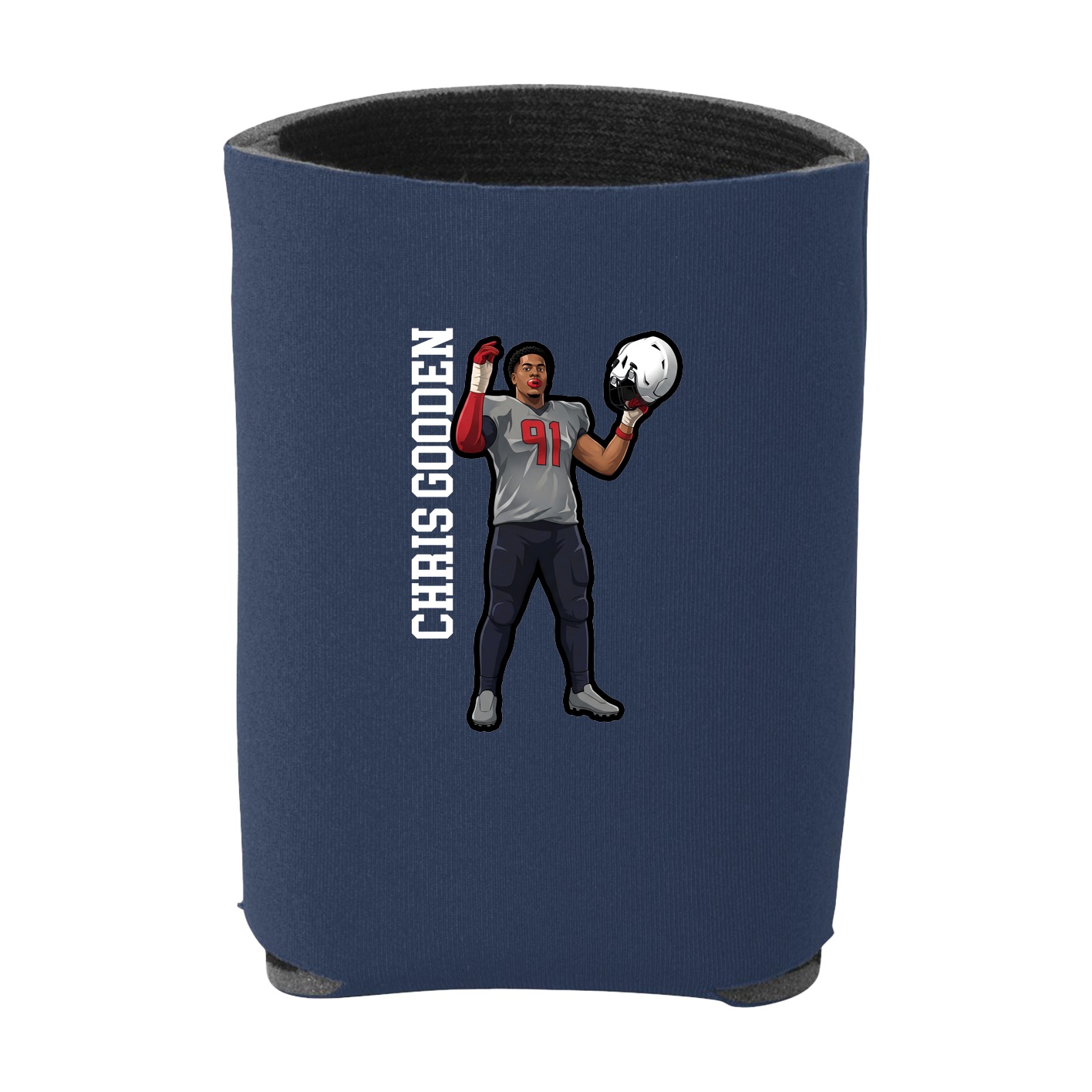 Can Holder — Name Vertical in Navy