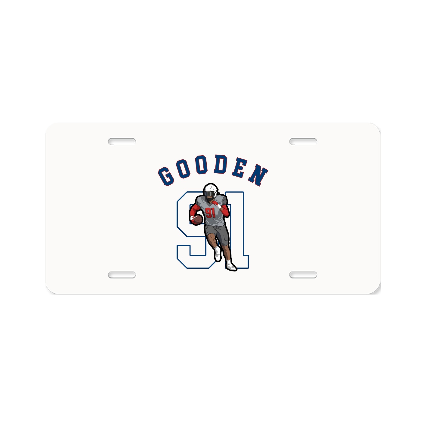 License Plate — Shirsey Arch in Classic