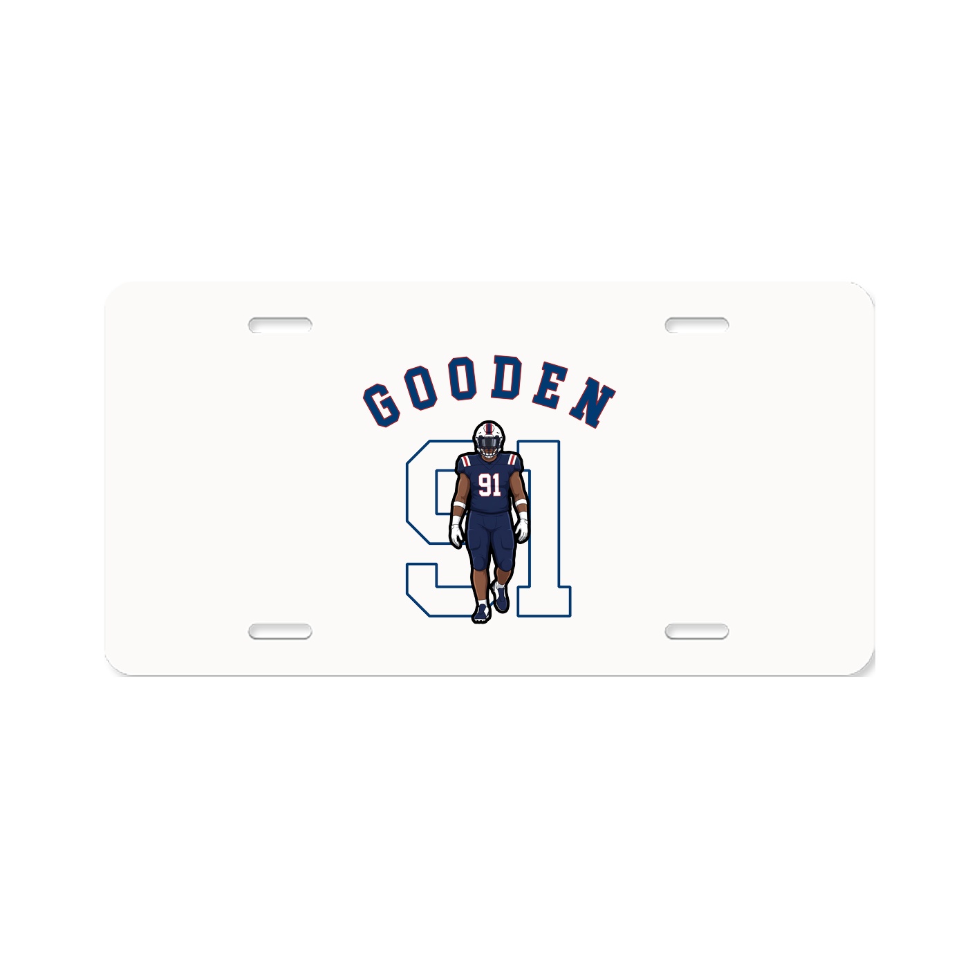 License Plate — Shirsey Arch in Classic