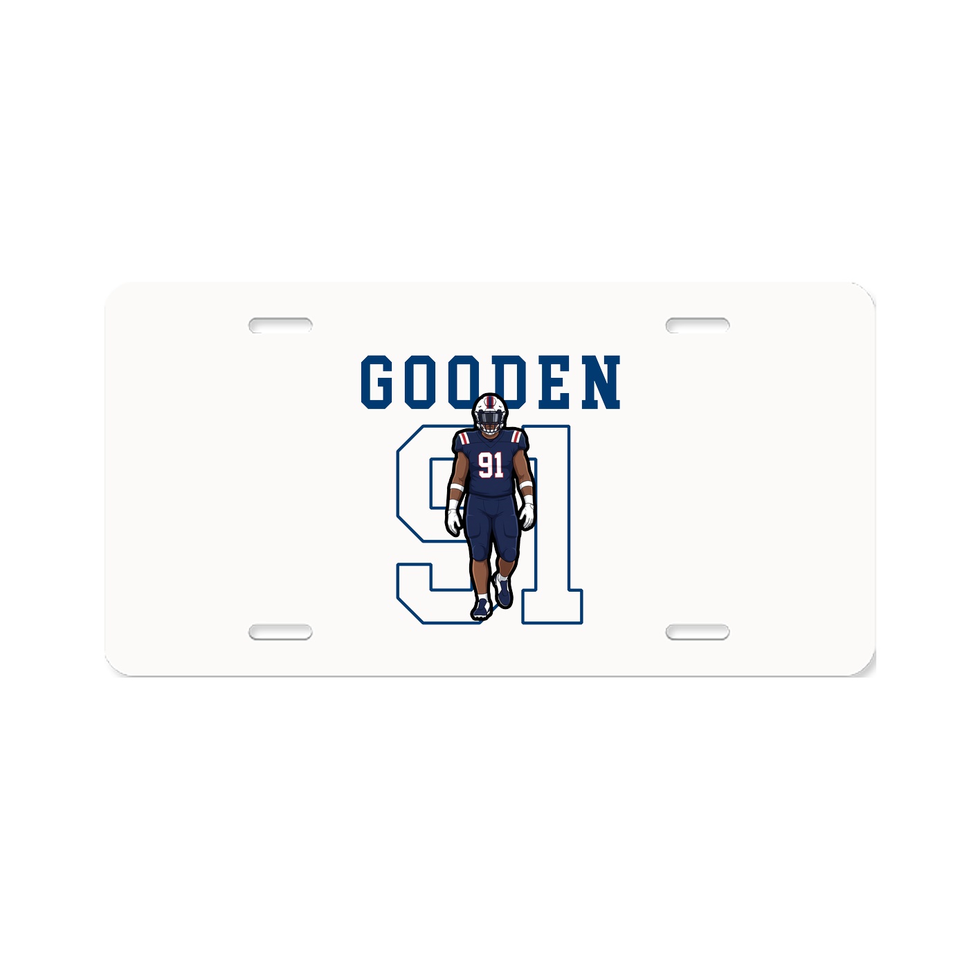 License Plate — Shirsey in Classic