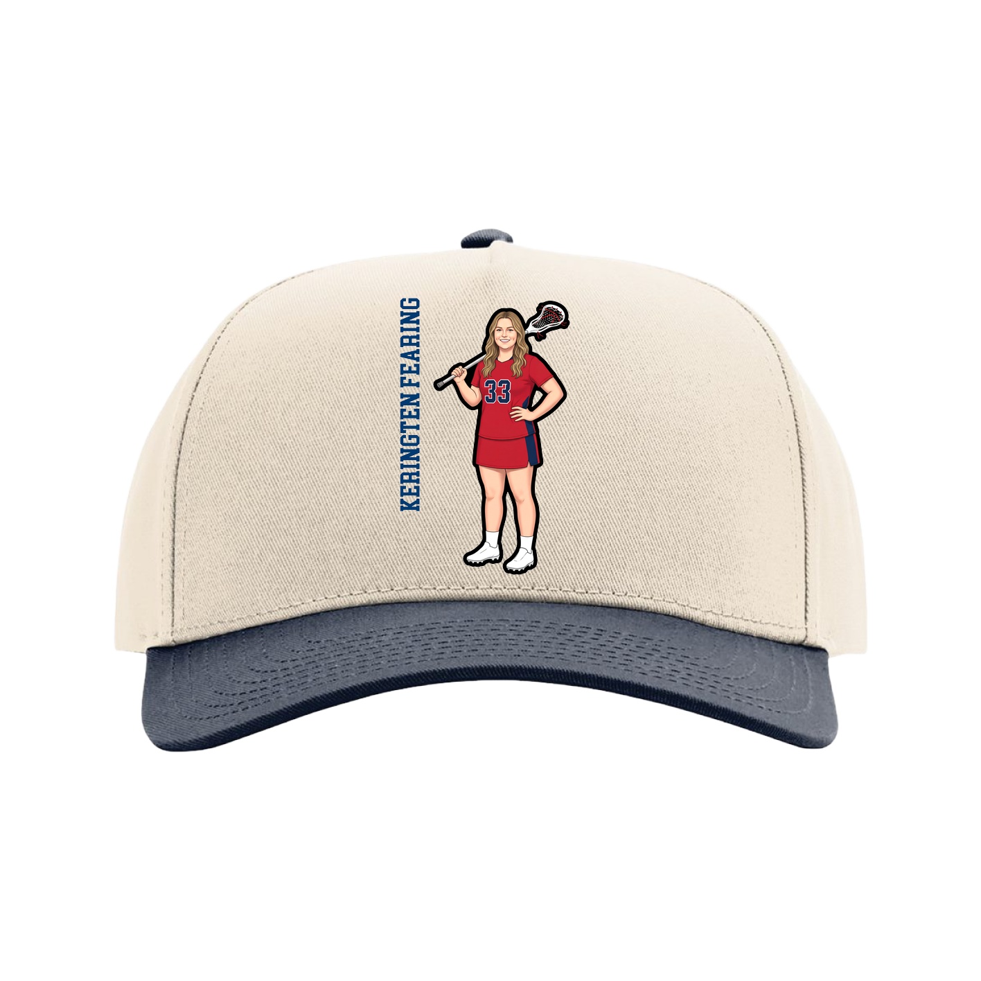 Full Fabric Five-Panel Champ Cap