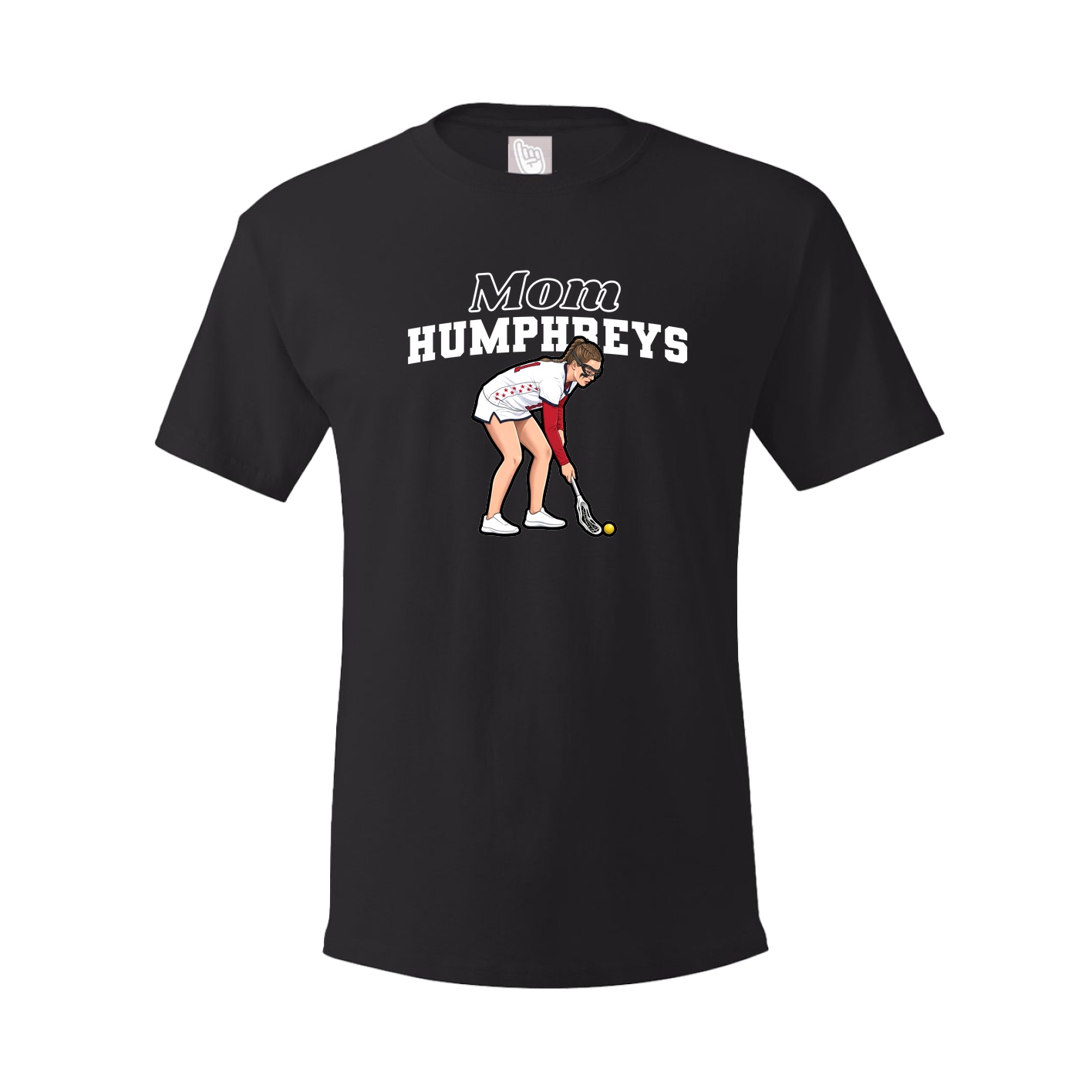 Youth Tee — Mothers Day Block in Black