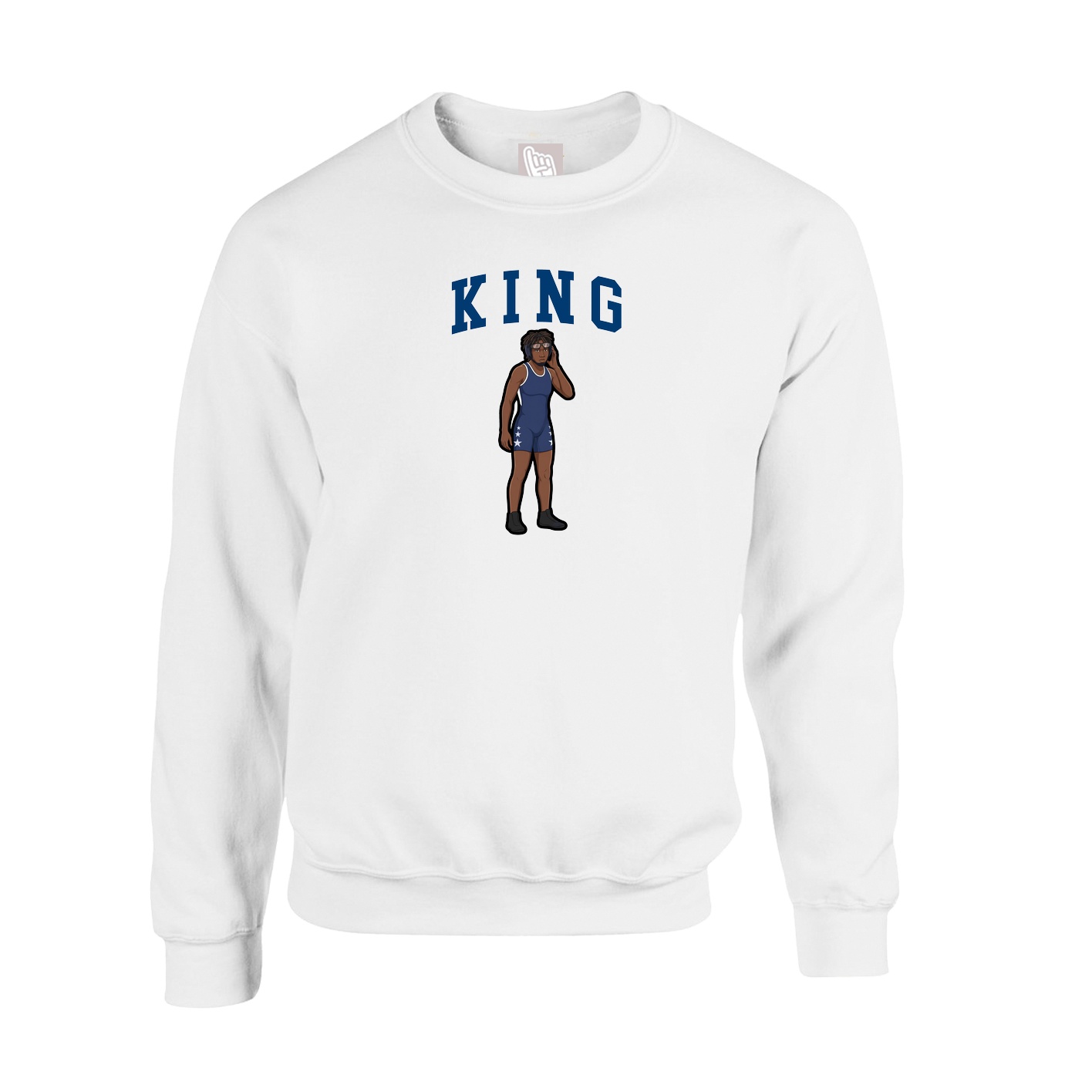 Fleece Crew — Shirsey in White