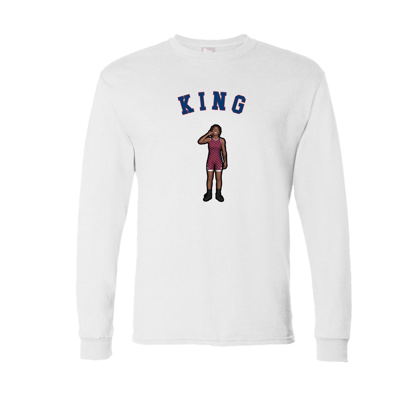Long Sleeve Tee — Shirsey Arch in White