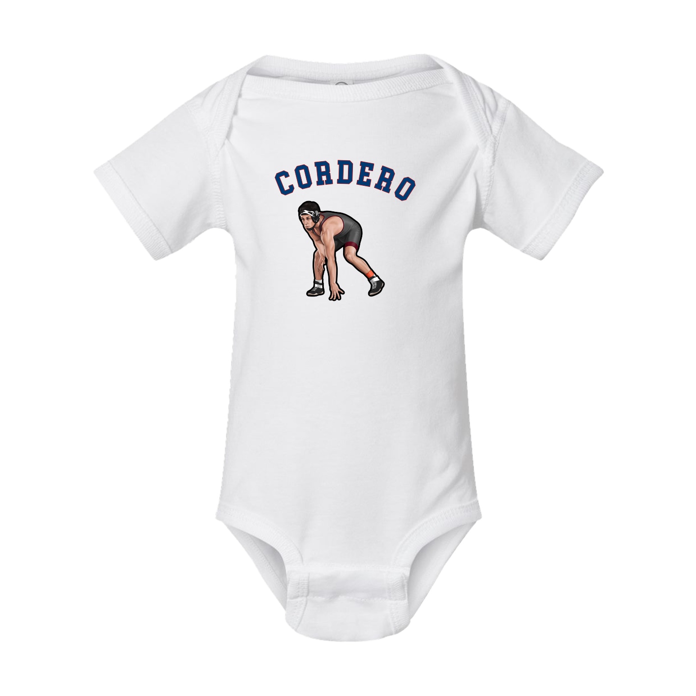 Baby Onesie — Shirsey Arch in White