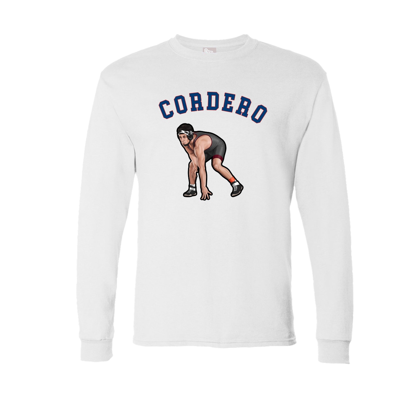 Long Sleeve Tee — Shirsey Arch in White