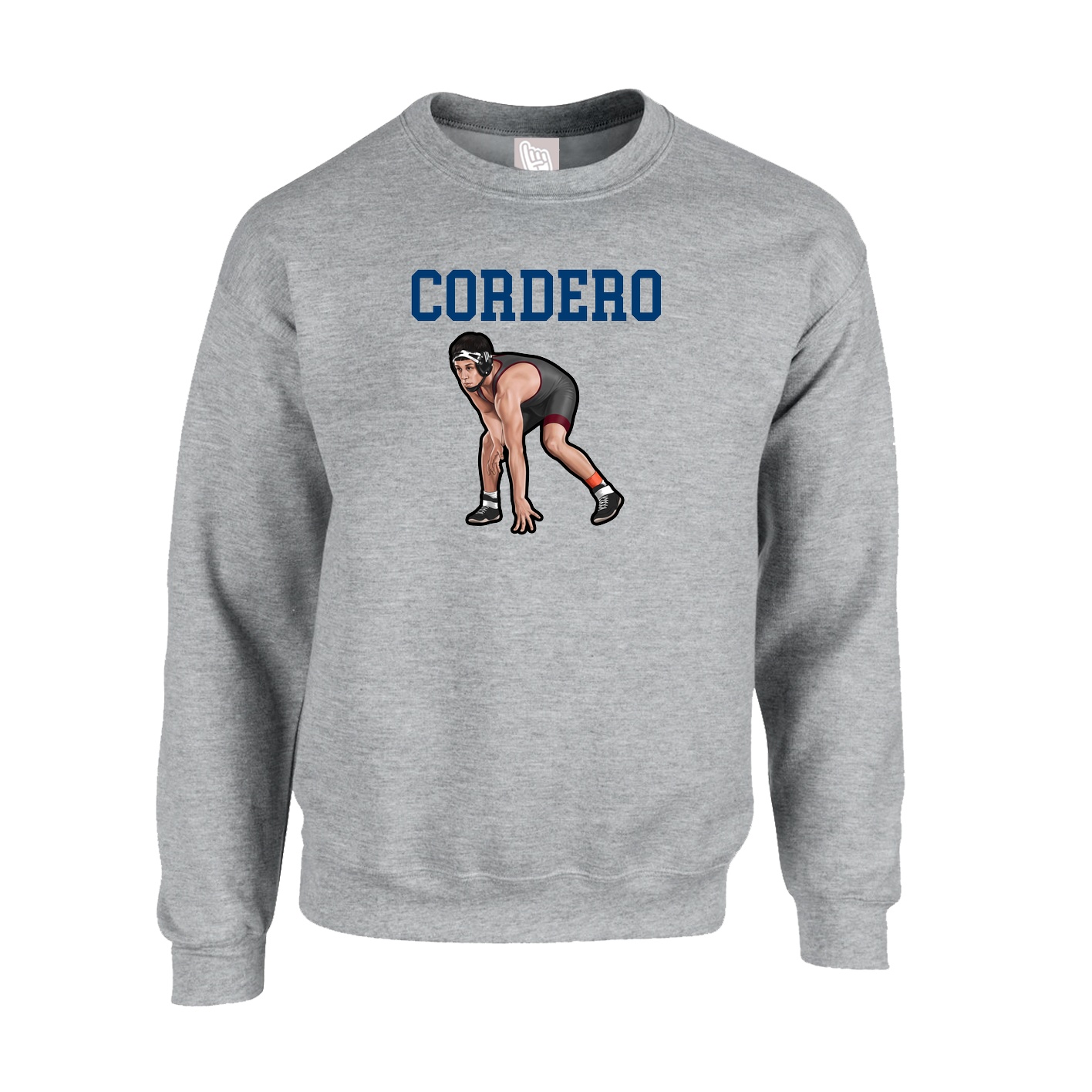 Fleece Crew — Shirsey in Grey