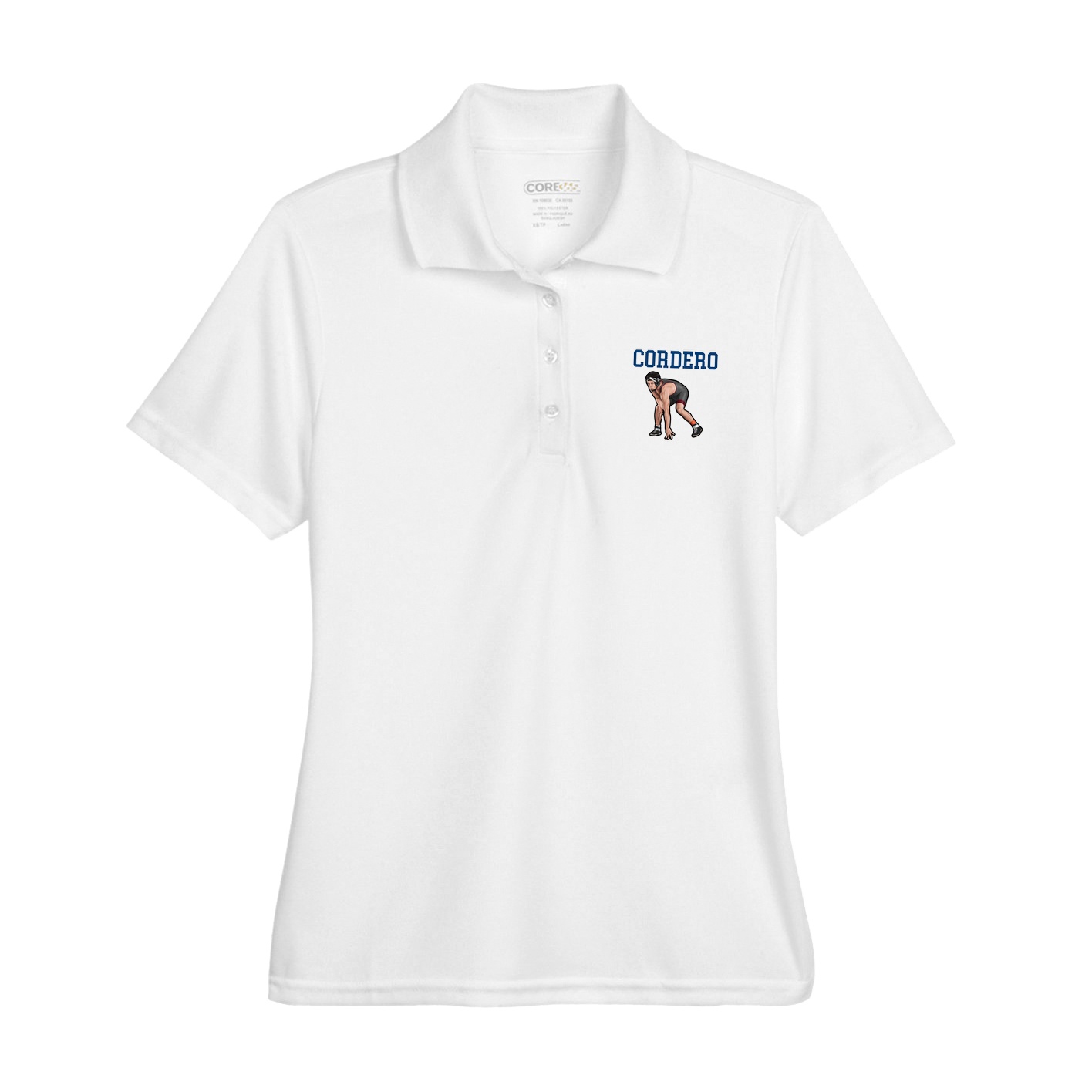 Womens Performance Polo — Shirsey in White