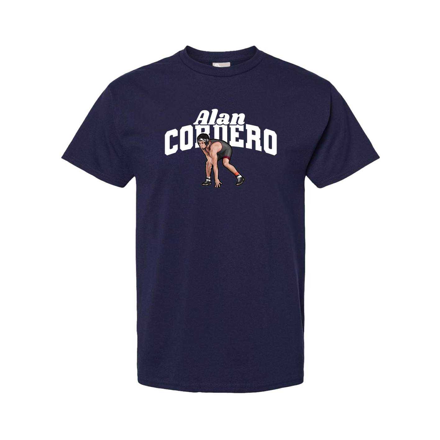 Tee — Signature Arch in Navy